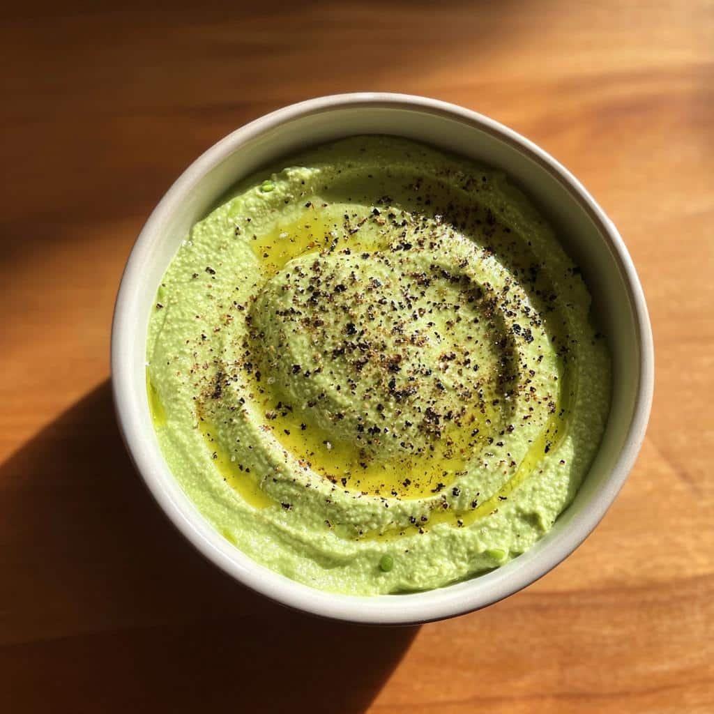 Healthy Creamy Edamame Dip: 6g Protein Bliss 4 Healthy Creamy Edamame Dip - detail 1