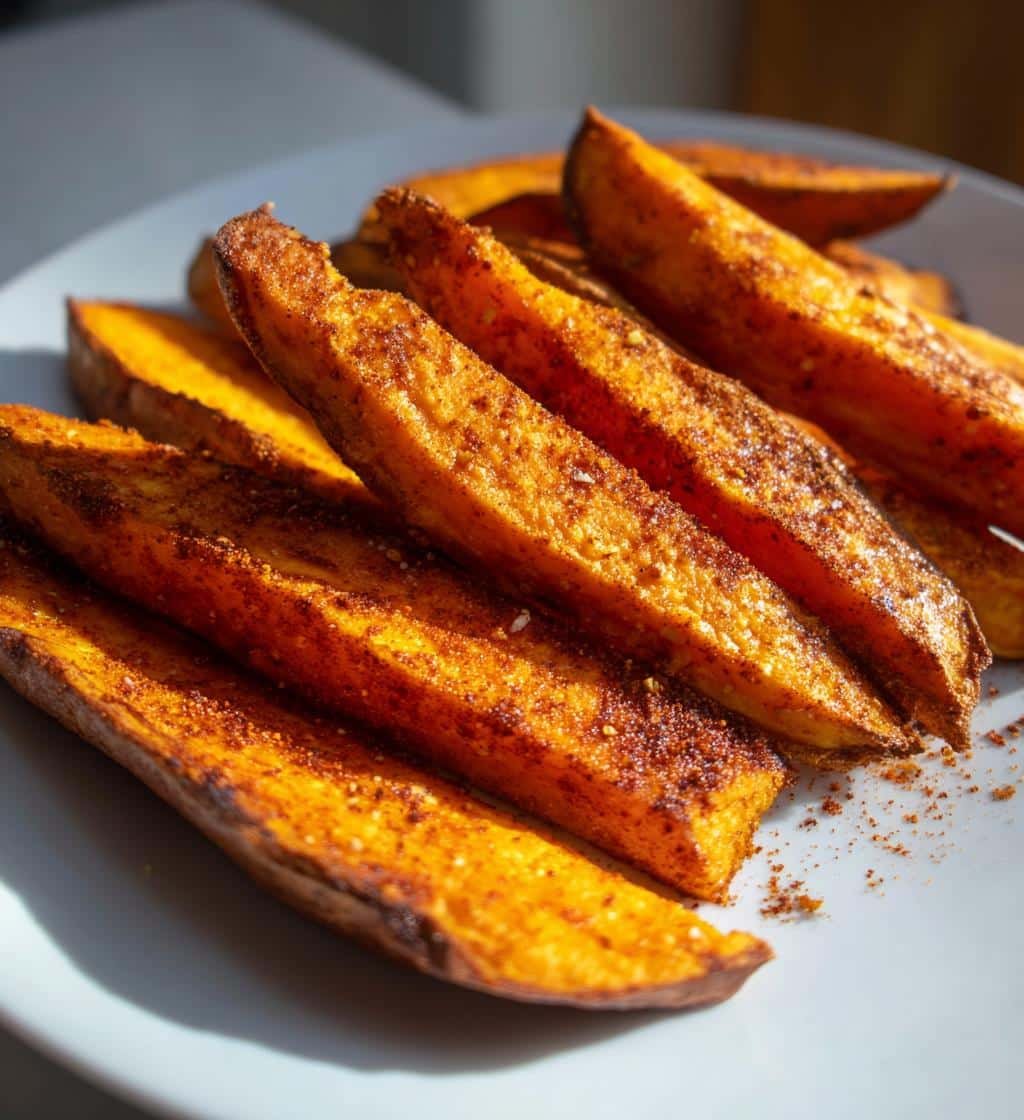 Healthy Crispy Sweet Potato Wedges - detail 1