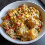 Healthy Crockpot Cheesy FIESTA POTATOES