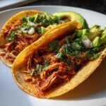 Healthy Crockpot Chicken Tinga for Tacos