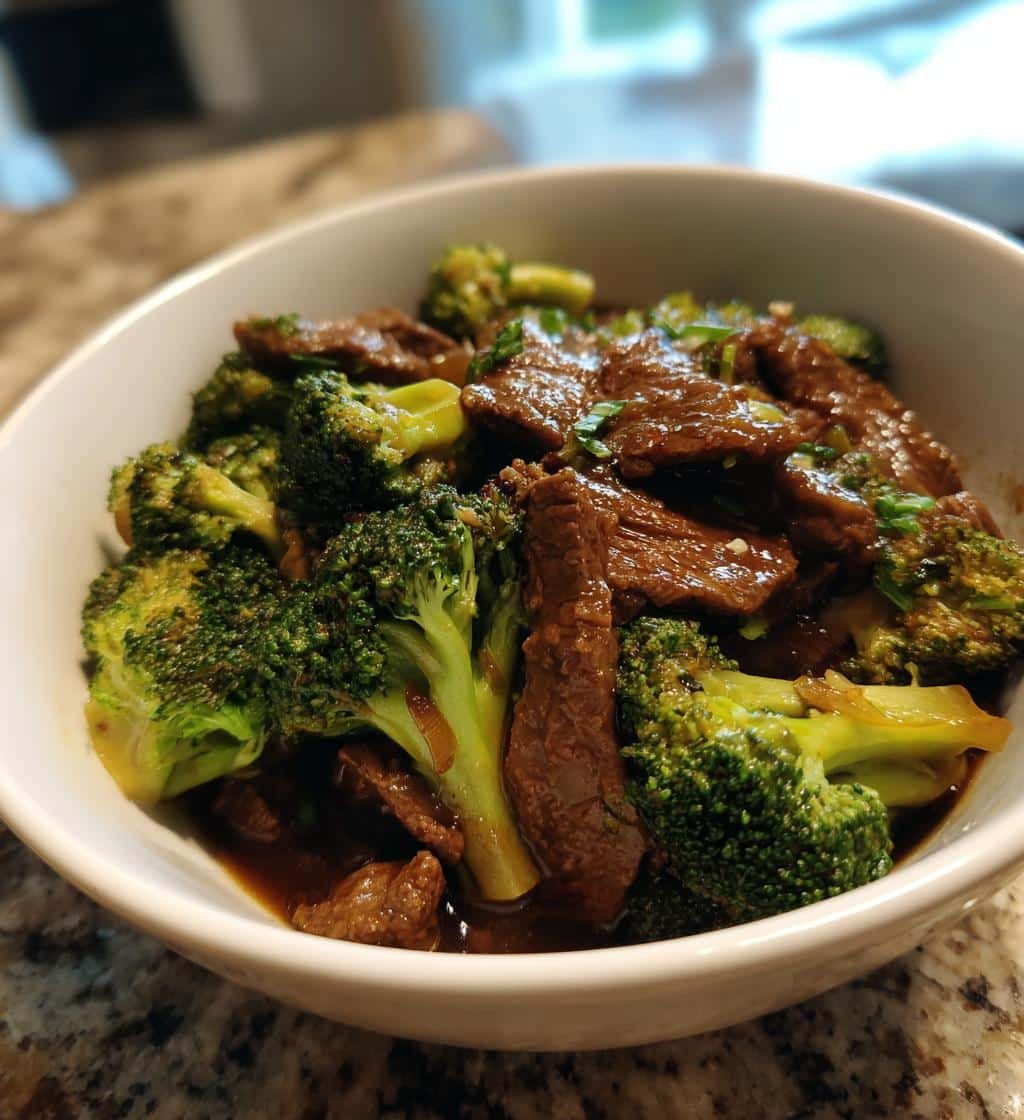 Healthy Crockpot Ginger Garlic Beef & Broccoli - detail 1