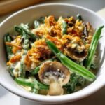 Healthy Crockpot Green Bean Casserole