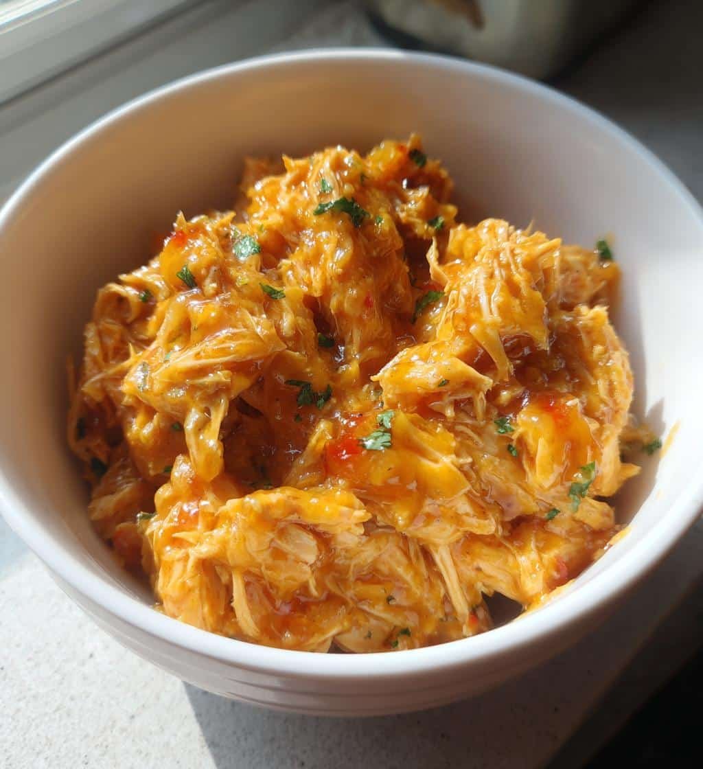 Healthy Crockpot Mango Habanero Chicken