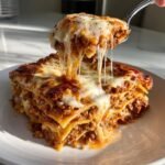 Healthy Crockpot Slow Cooker Lasagna