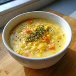 Healthy Crockpot Sweet Corn Chowder Soup
