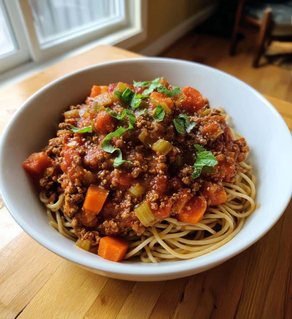 Healthy Crockpot Turkey Bolognese - detail 1
