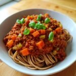 Healthy Crockpot Turkey Bolognese