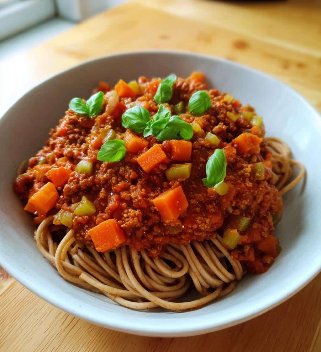 Healthy Crockpot Turkey Bolognese