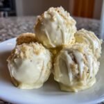 Healthy Decadent White Chocolate Cheesecake Truffles