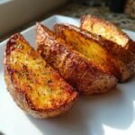 Healthy Delicious Crispy Air Fryer Baked Potatoes