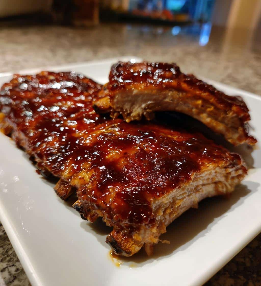 Healthy Delicious Crock Pot BBQ Ribs Recipe - detail 1
