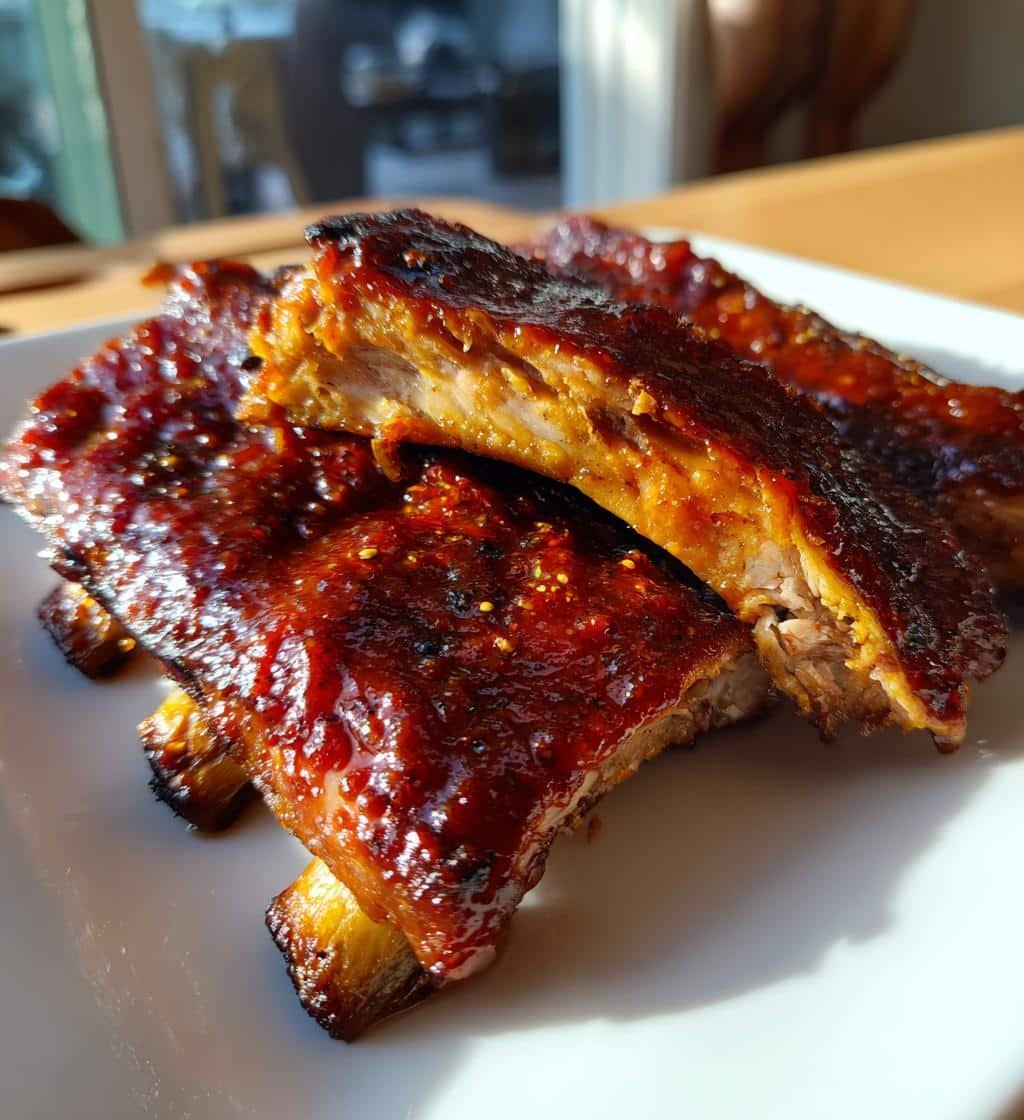 Healthy Delicious Crock Pot BBQ Ribs Recipe