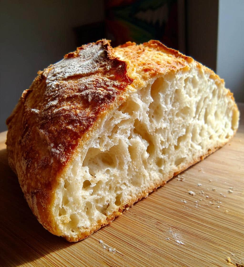 Healthy Easy Best No Knead Bread Recipe