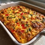 Healthy Easy Easter Breakfast Casserole