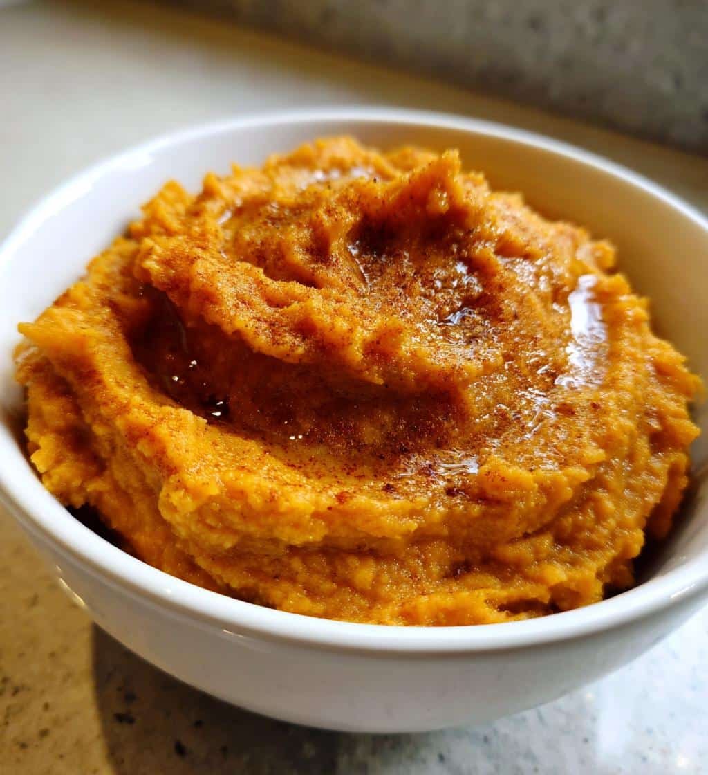 Healthy Easy Healthy Mashed Sweet Potatoes