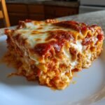 Healthy Easy Roasted Red Pepper Lasagna