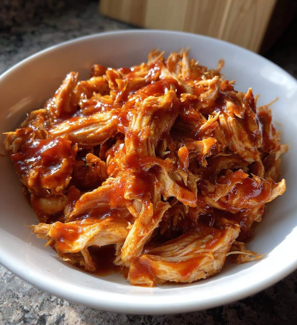 Healthy Easy Sweet Baby Ray’s Crockpot Chicken