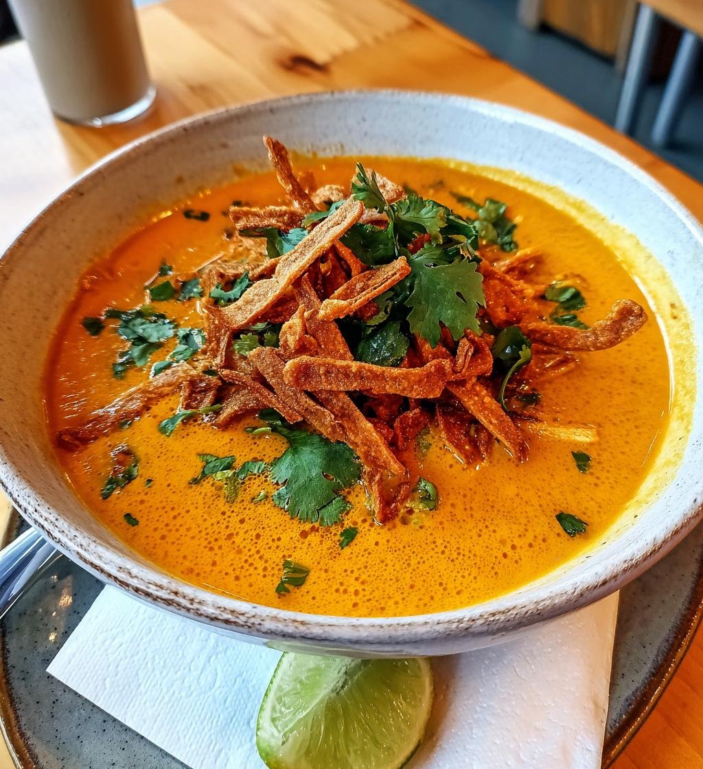 Healthy Express Carrot Tortilla Soup