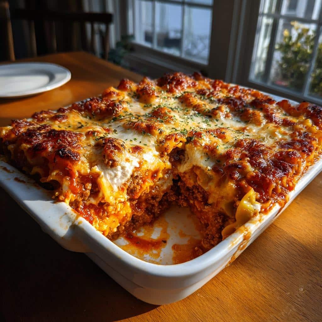 Healthy Five-Ingredient Lazy Lasagna