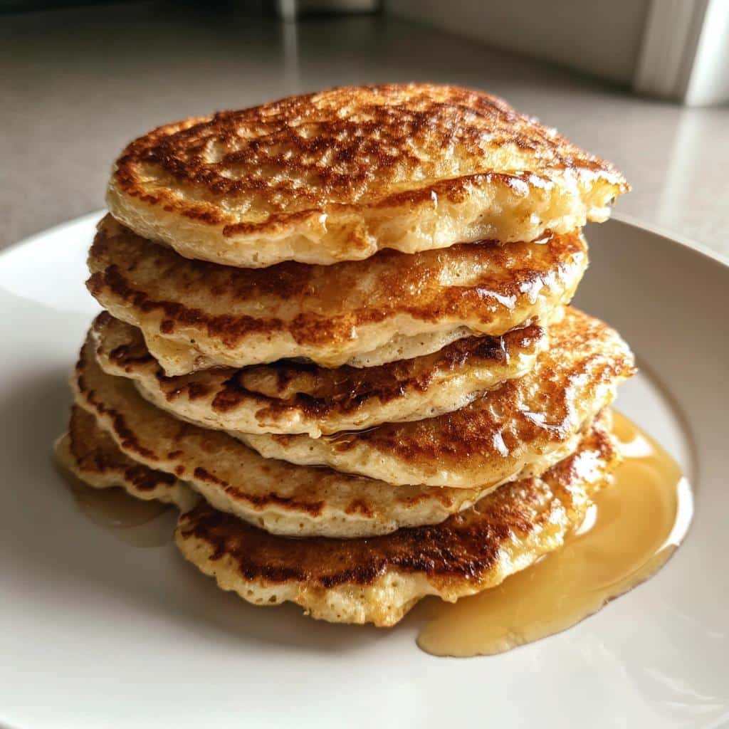 Healthy Flourless Cottage Cheese Pancakes