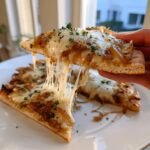 Healthy French Onion Flatbread Pizza