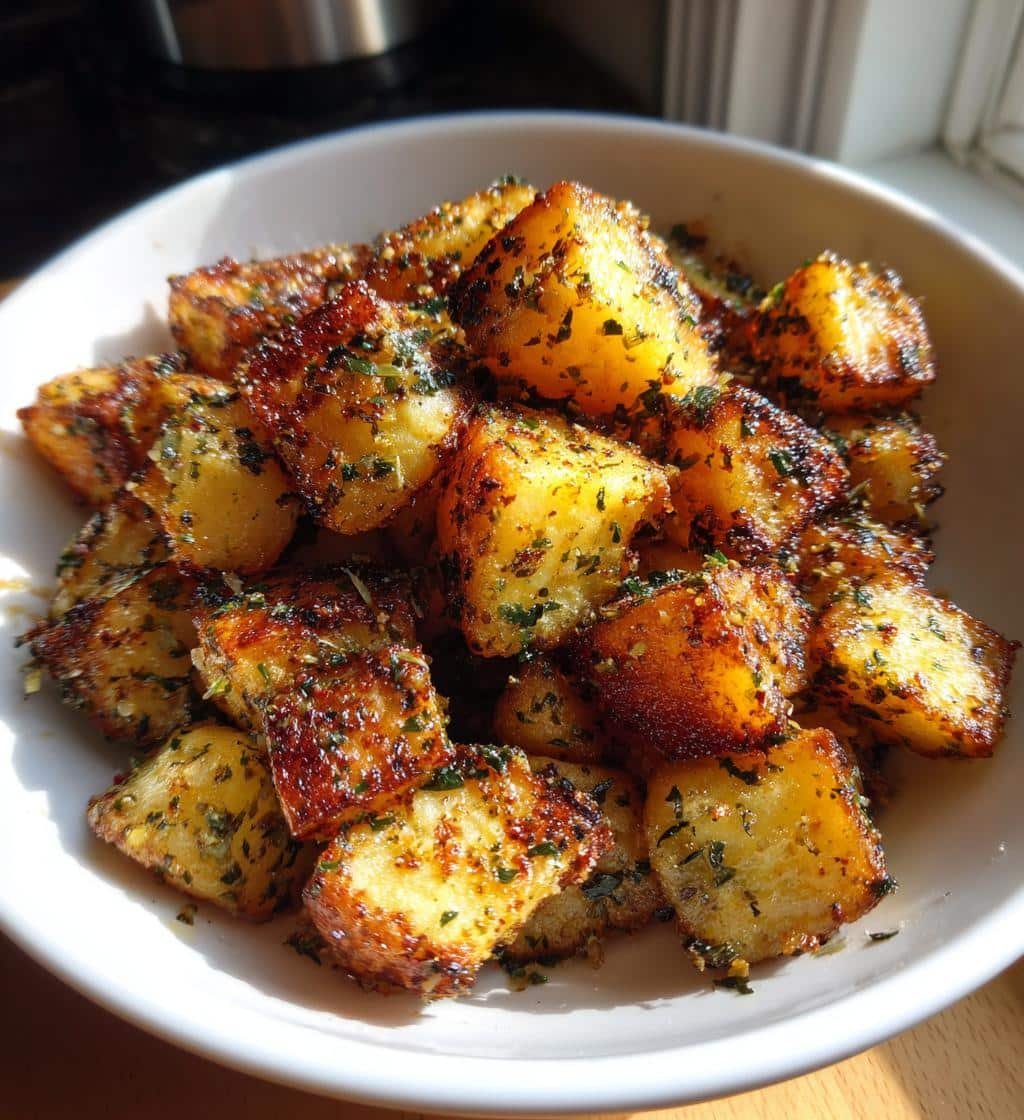 Irresistible Healthy Garlic Parmesan Crispy Herb Potatoes Recipe 4 Healthy Garlic Parmesan Crispy Herb Potatoes - detail 1
