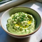 Healthy Green Goddess Dip (Goat Cheese)