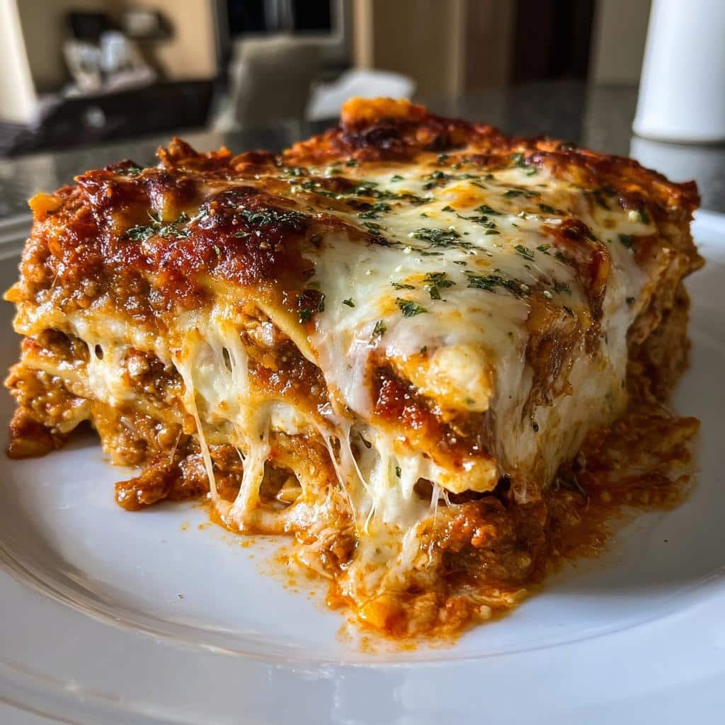 Healthy Heavenly Homemade Lasagna