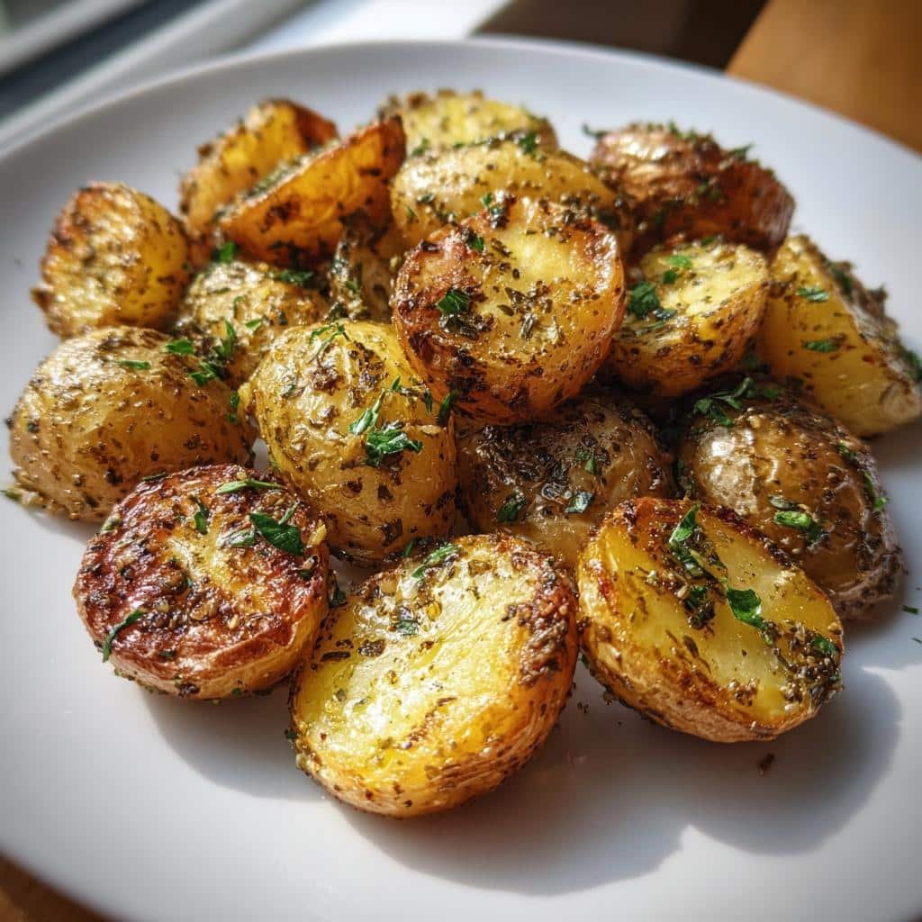 Healthy Herb-Roasted Potatoes with Za’atar Spice