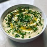 Healthy Herbed Hummus dip