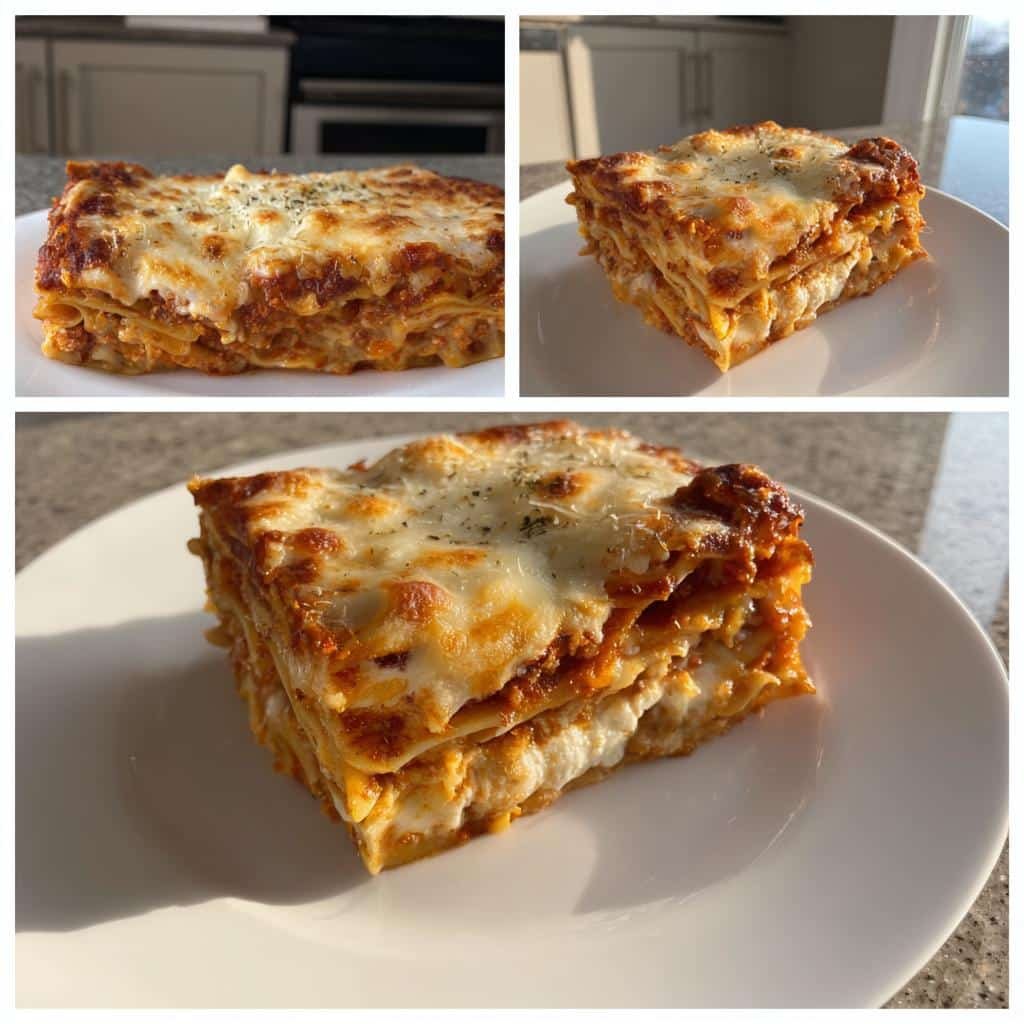 Healthy High-Protein Chickpea Pasta Lasagna