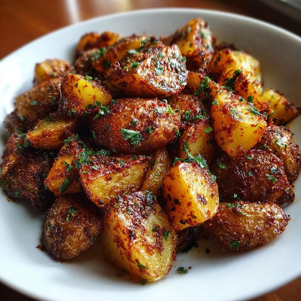 Healthy Homemade 5-Ingredient Paprika Roasted Potatoes - detail 1