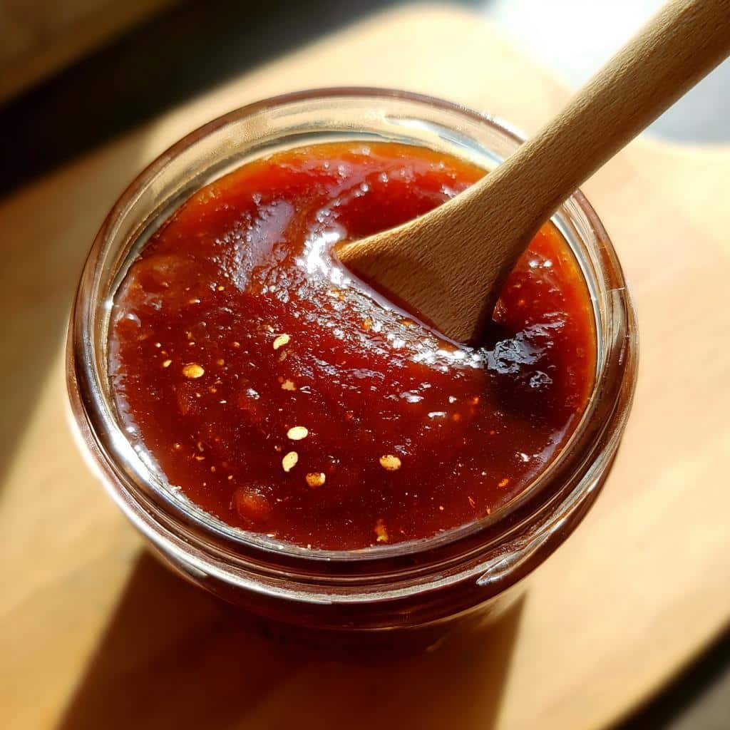 Healthy Homemade BBQ Sauce - detail 1