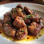 Healthy Homemade Honey Garlic Steak Bites Recipe