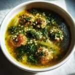 Healthy Italian Wedding Soup with Greens