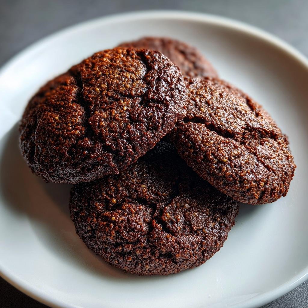 Healthy Keto Chocolate Cookies - detail 1