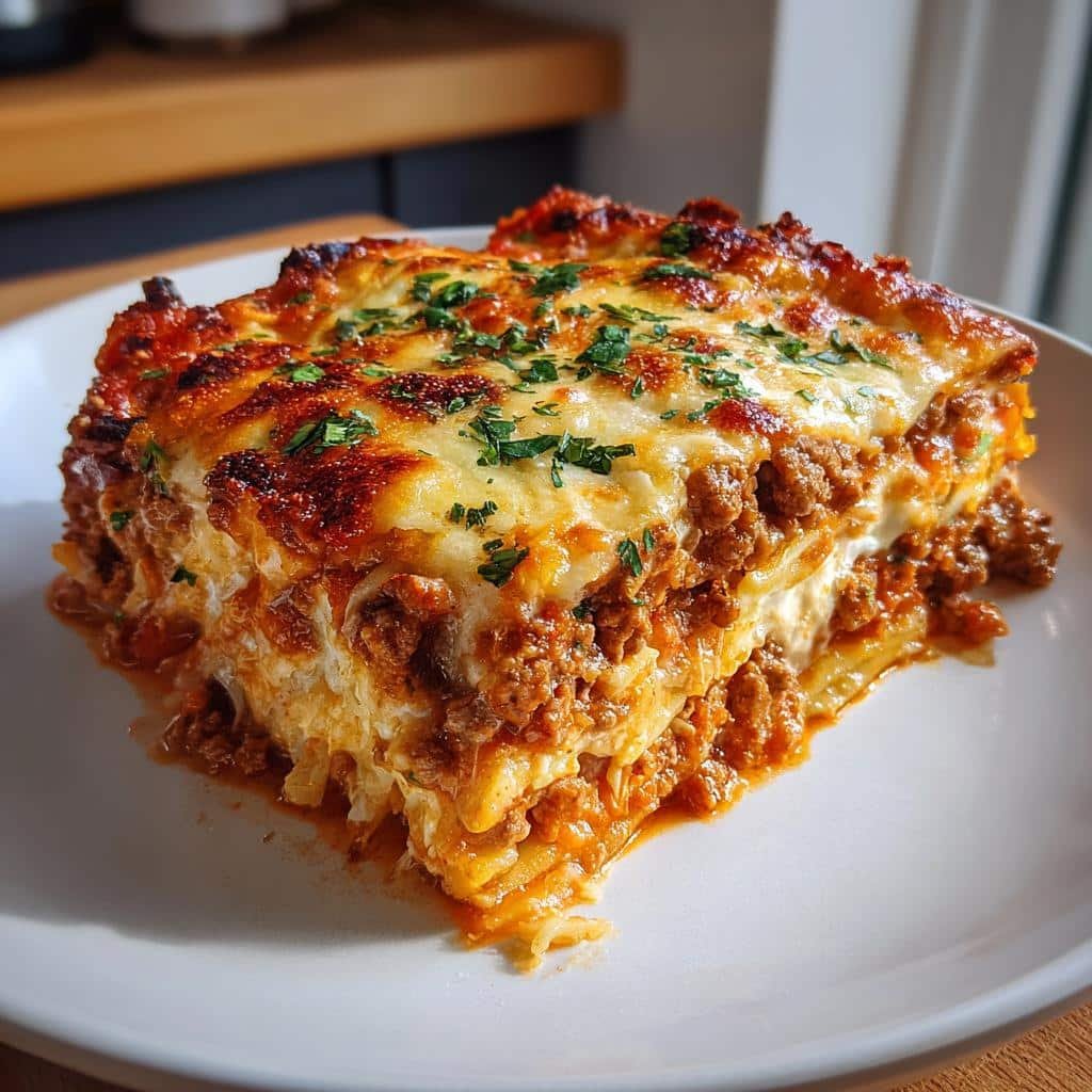 Healthy Keto Lasagna with Cabbage Noodles