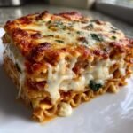 Healthy Lasagna with Fontina Cheese
