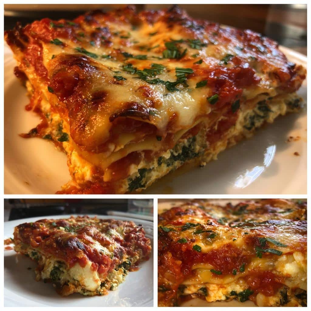 Healthy Lasagna with Gorgonzola: 1 Guilt-Free Comfort Dish 4 Healthy Lasagna with Gorgonzola - detail 1