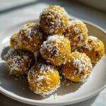Healthy Lemon Turmeric Energy Balls