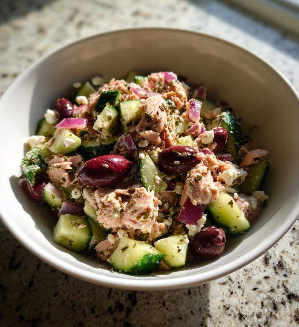 Healthy Mediterranean Tuna Salad