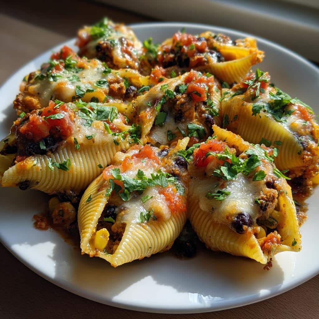 Healthy Mexican Stuffed Shells Recipe - detail 1
