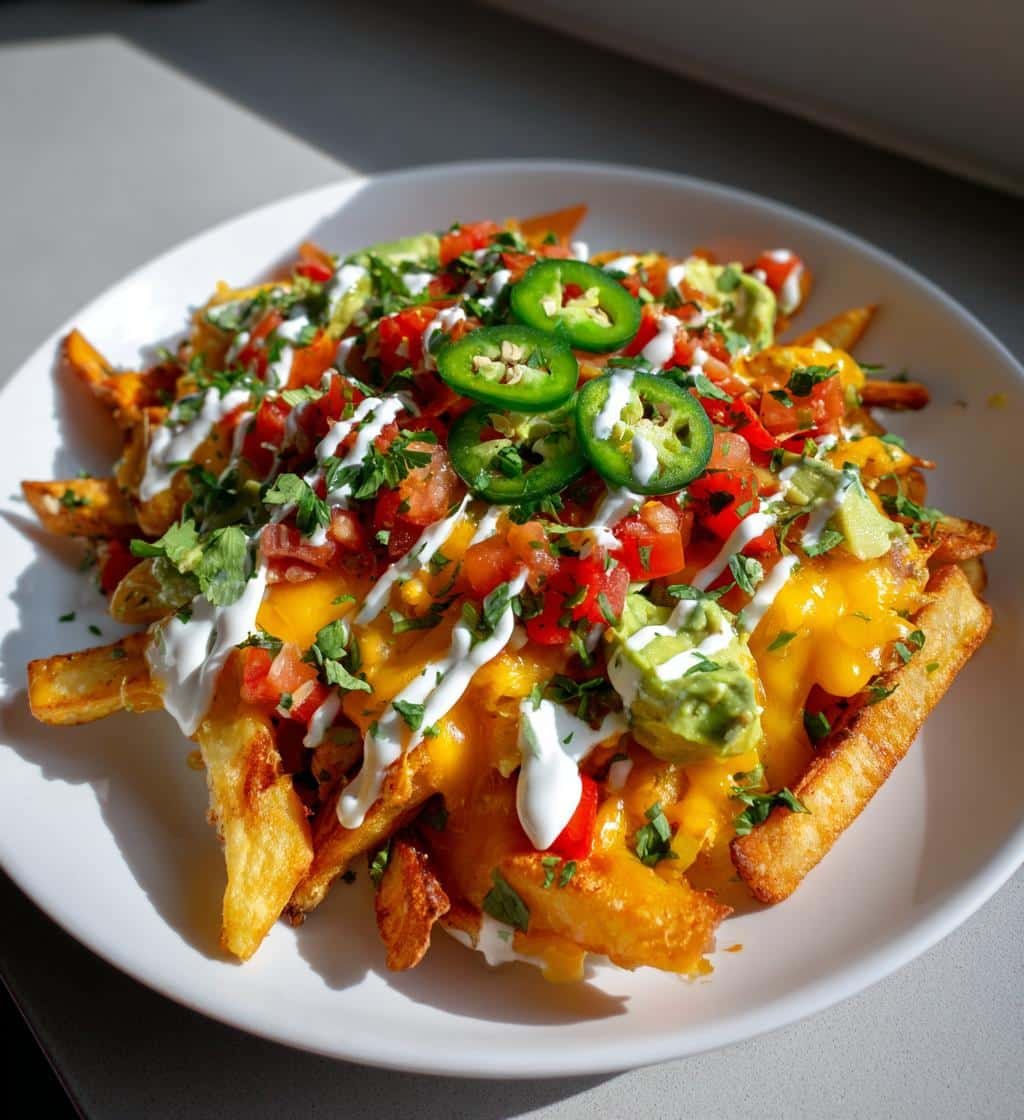 Healthy Nacho fries