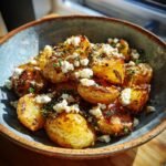 Healthy Oregano & Feta Roasted Potatoes