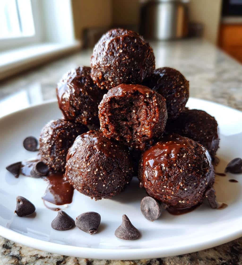 Healthy Peppermint Mocha Protein Balls - detail 1