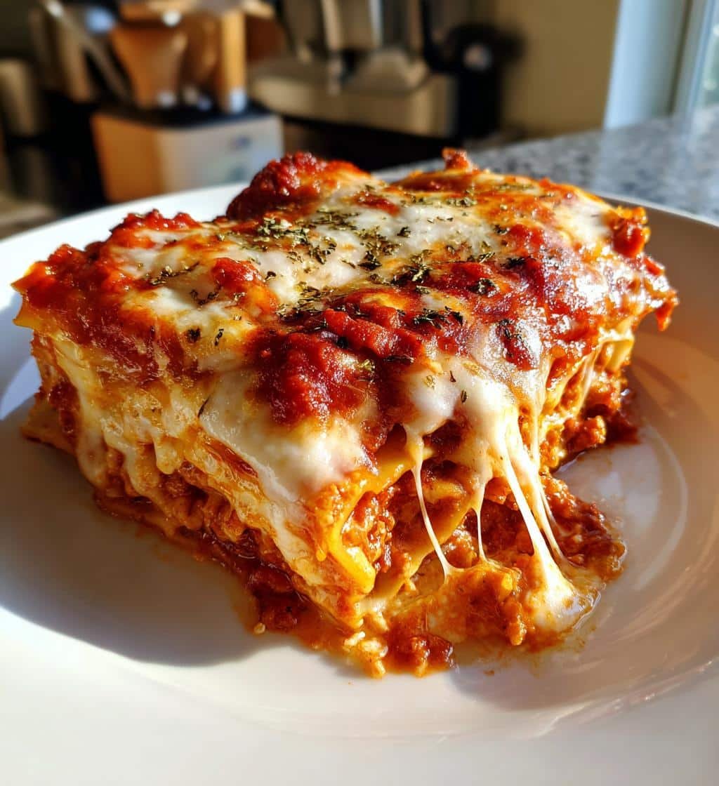 Healthy Quick Homemade Lasagna