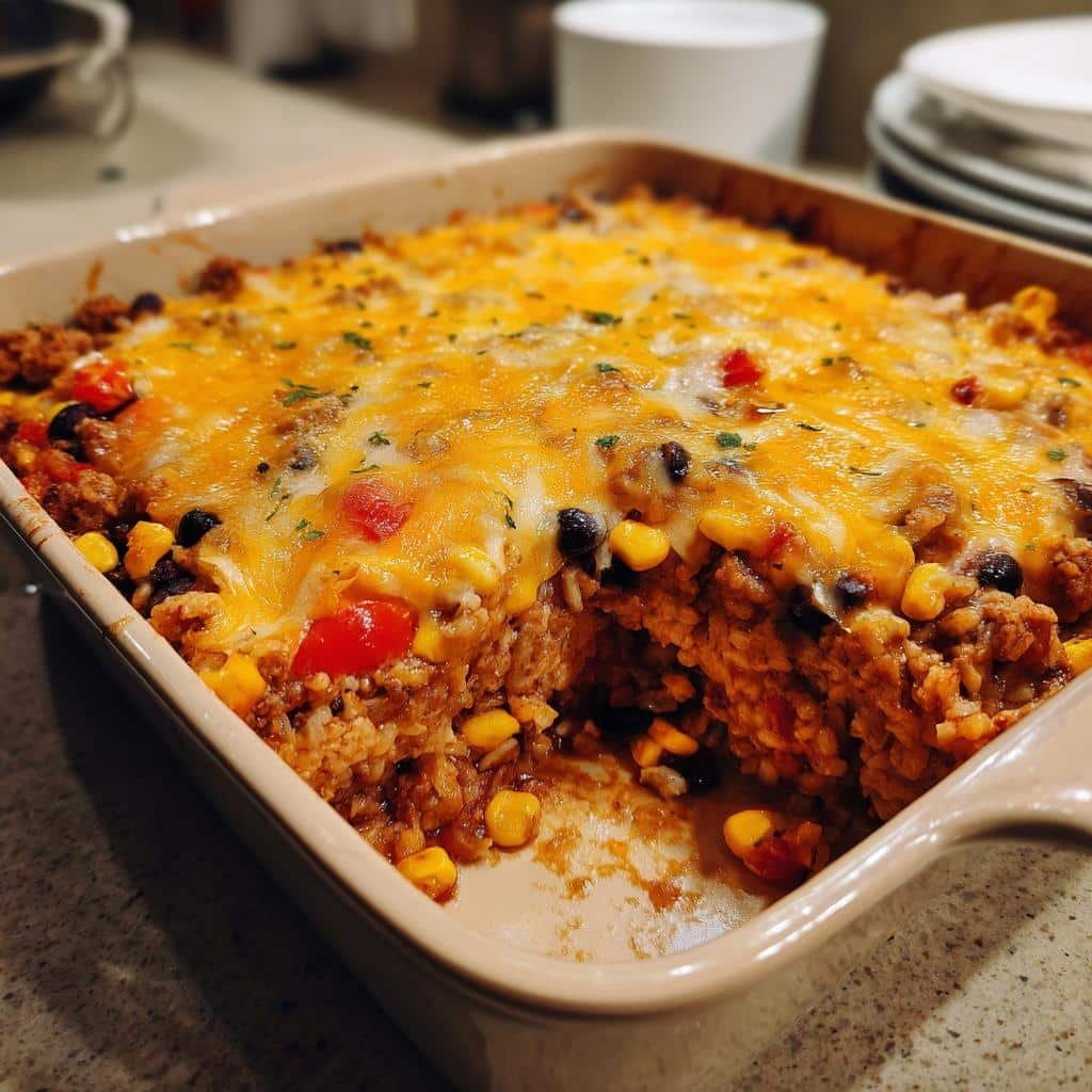 Healthy Quick Mexican Barley Casserole with Ground Turkey 4 Healthy Quick Mexican Barley Casserole with Ground Turkey - detail 1