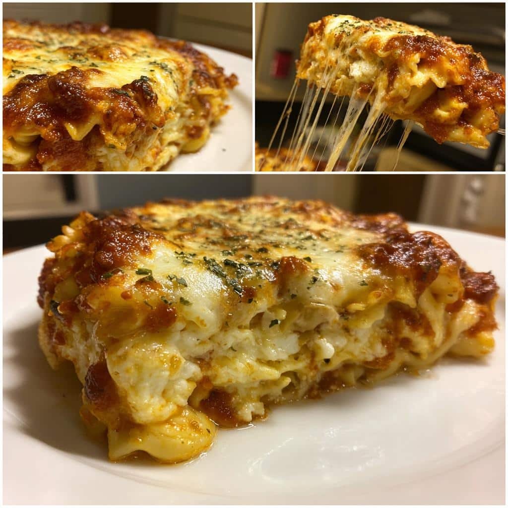 Healthy Quick Tortellini Lasagna Bake - detail 1