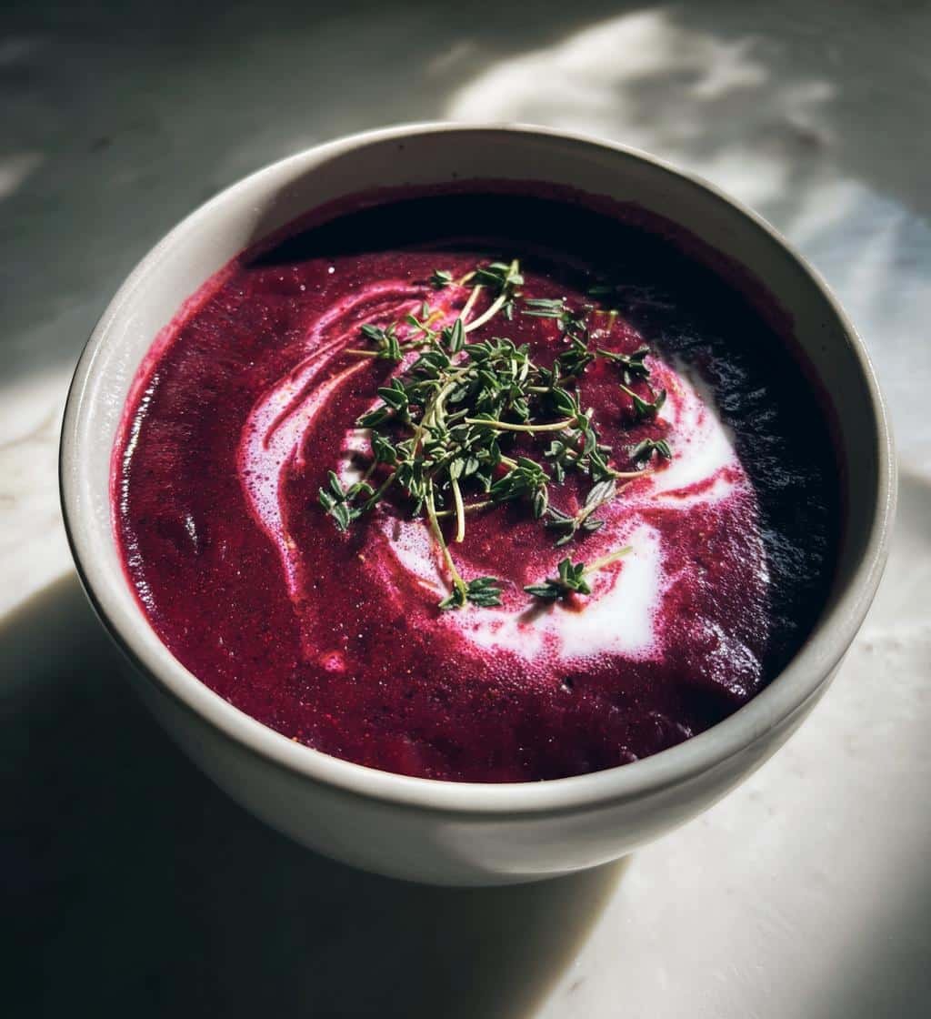 "7-Secret Healthy Roasted Beet & Root Veggie Soup (Irresistible!)" 4 Healthy Roasted Beet & Root Veggie Soup - detail 1