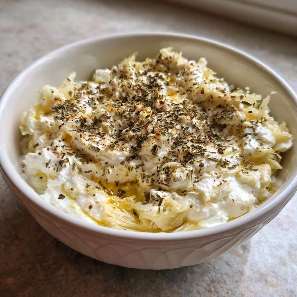 Healthy Roasted Cabbage Feta Dip - detail 1